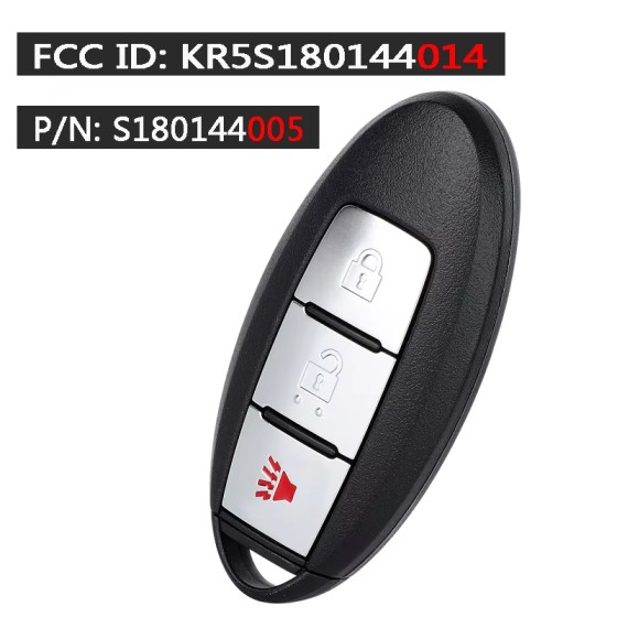 2013-2016 Nissan Pathfinder / 3-Button Smart Key / KR5S180144014 (AFTERMARKET)